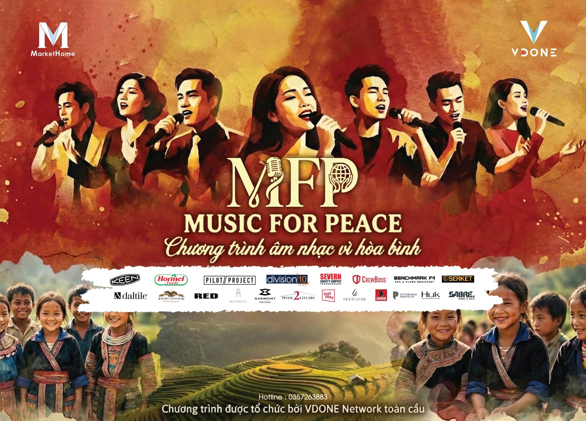 Dự Án Âm Nhạc Thiện Nguyện Music For Peace (MFP) Do VIPTAM Tổ Chức, Hỗ Trợ Lên Tới 2,7 Tỷ Đồng